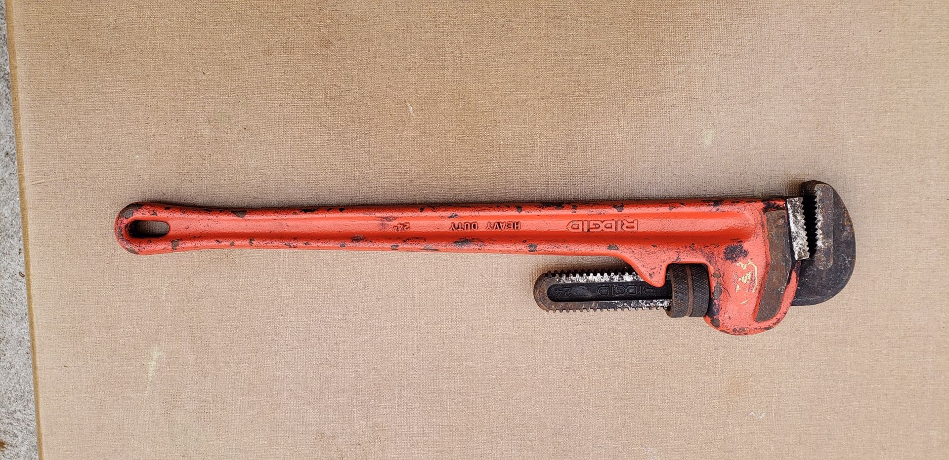 Rigid 24" Pipe Wrench 