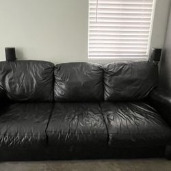 Black Leather couch