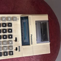 Vintage Panasonic Electronic Printing Calculator 