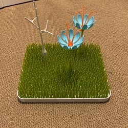 Boon Lawn Drying Rack With Flowers And Twig