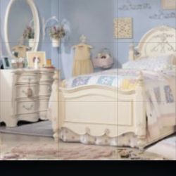 Jessica mcclintock twin size bedroom set