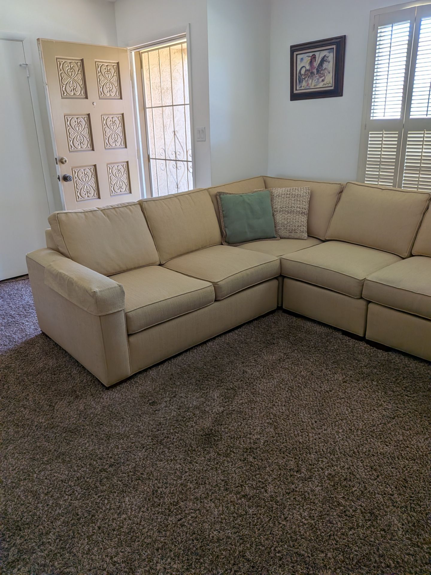 Ethan Allen sectional