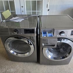 LG THINQ SMART WASHER AND DRYER
