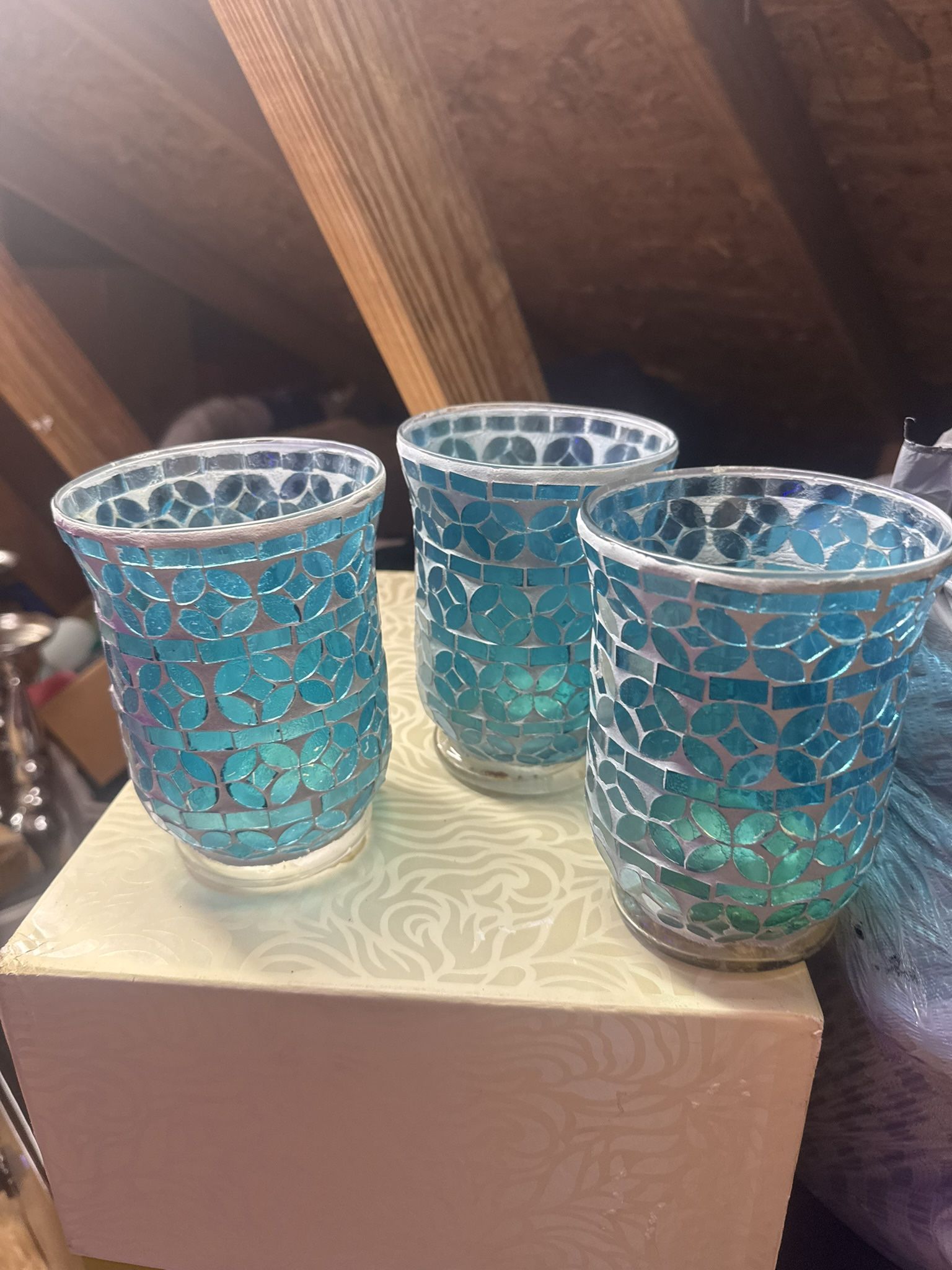Blue Vases