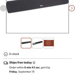Infinity sound bar