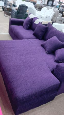 Purple Sectional 