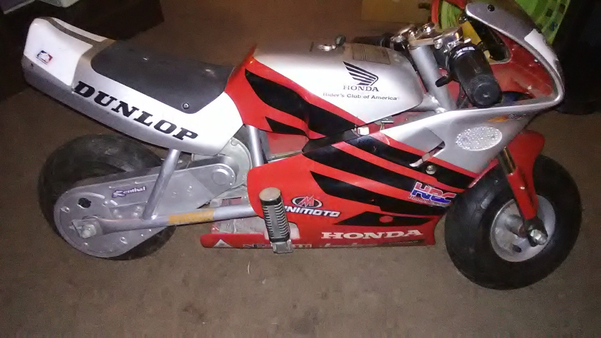 Honda minimoto Crotch Rocket