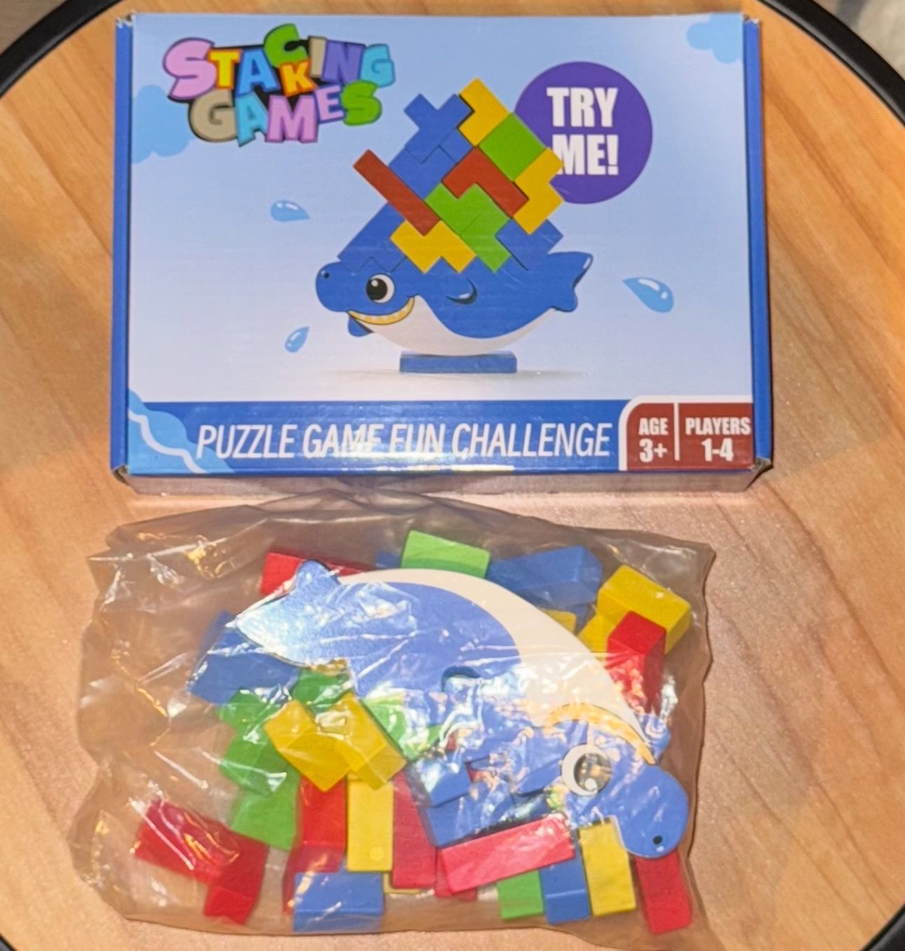 Whale Stacking Tower Game