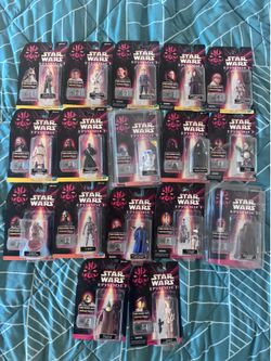 NIB - 1998 Hasbro Star Wars Episode 1 Toy Collection / Lot of 17