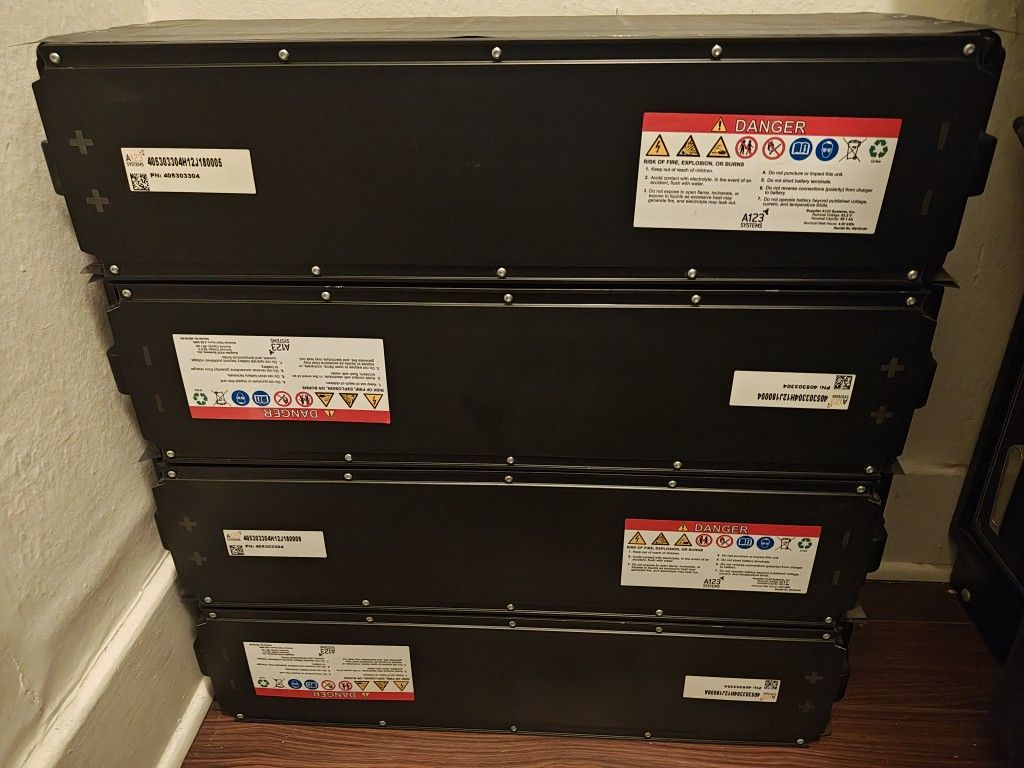 A123 Systems Lithium Batteries