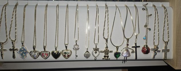 Chain With Pendant Gold Plated 14k 