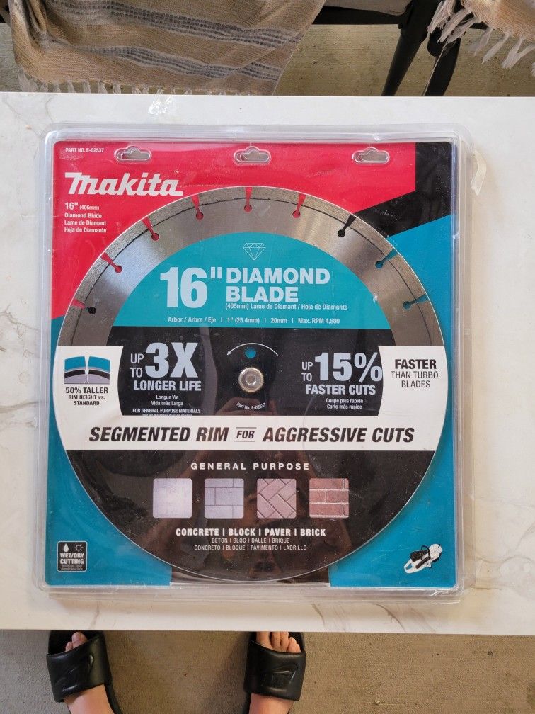 Makita 16' Diamond Blade