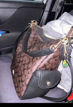 Coach Brand Pennie Shoulder bag with gold hardware