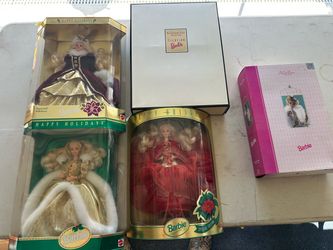 Collector Barbie Doll Lot – 5 Boxed Special Editions