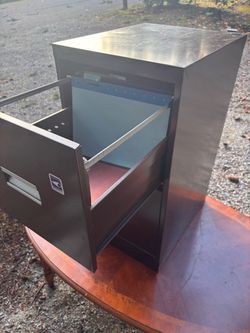 Metal 2-Drawer Filing Cabinet