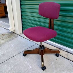 Vintage 1980's Mid Century Modern Tanker Chair - Made by Boling in NC! - $65