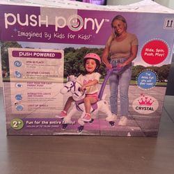 Push Pony Ride On Toy New