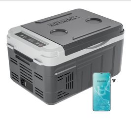 "EUHOMY 11QT 12 Volt Refrigerator, Portable Car Fridge with App Control

No Ice Needed, 12V&100-240V

"