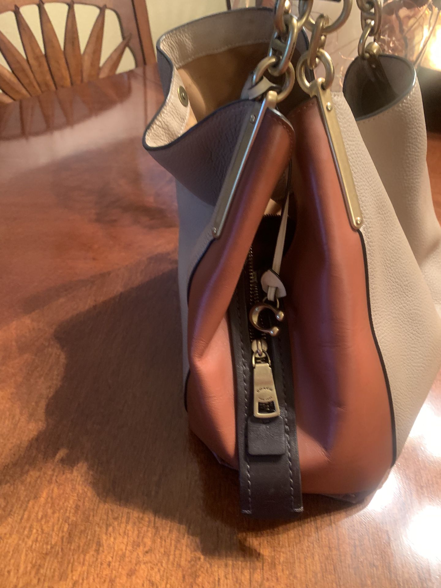 Authentic Coach  leather  purse 