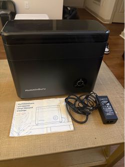 HumminGuru Ultrasonic Vinyl Record Cleaner. **LIKE NEW** Must Sell ASAP