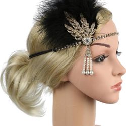 Roaring 20's Flapper Headpiece