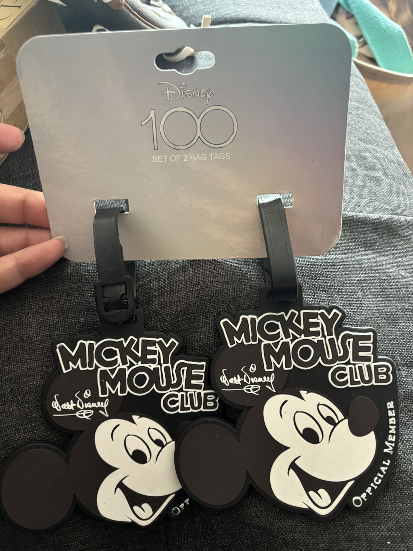 Mickey Mouse Bag Tags