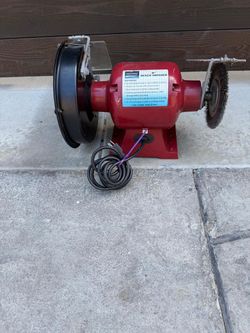 Northern industrial 8” bench grinder commercial asking $90