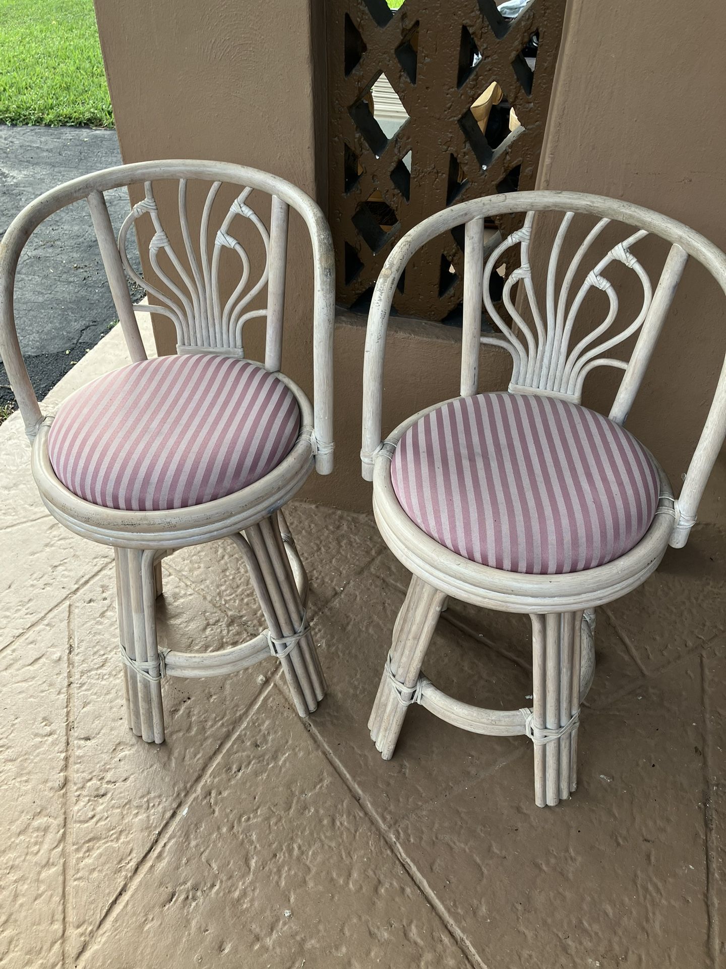 Wicker Stools
