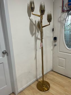 Vintage Torche 4- lights Floor Lamp