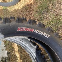 Dirt Bike Tires (Front and Rear)