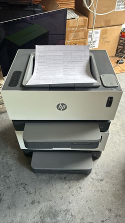HP Neverstop Laser Printer 1001nw 1558 Page Count w/ 2 Toner Carts