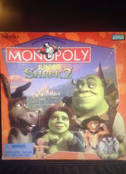 Shrek 2 Monopoly Jr
