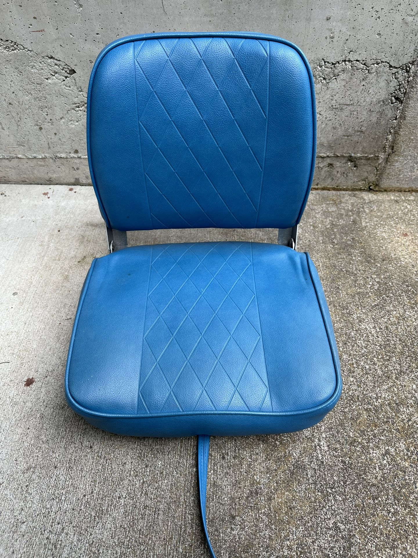 Boat Seat Folding Vintage 