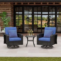 Swivel chair set