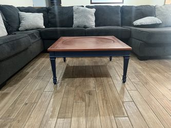 Vintage Lazy Susan Coffee Table