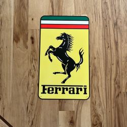 Ferrari Dealer Sign 