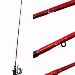 7’ Extra Heavy Fast Action Fishing Rod – 15–30 lb Line, 2–6 oz Lures