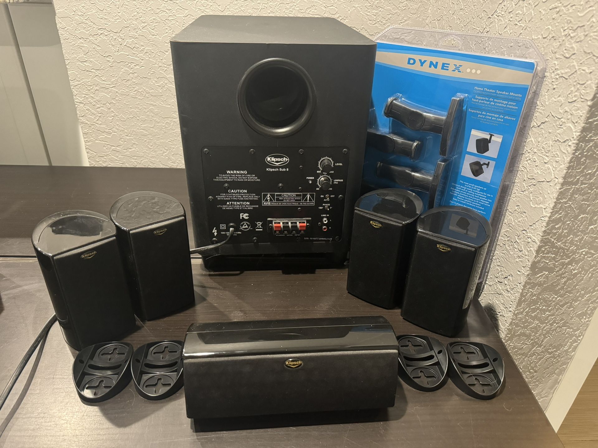 Klipsch Speaker Set Surround Sound