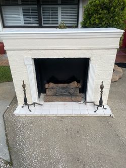Faux Fireplace