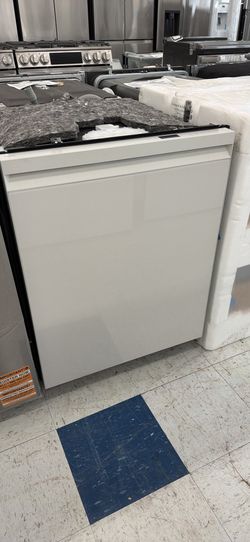 💥Best Saving 💥 Bespoke 24 in. Built-In Tall Tub Smart Dishwasher in White Glass with 3rd Rack Washing System, 38 dBA