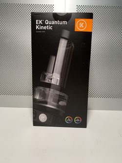 EKWB EK-Quantum Kinetic TBE 200 D5 PWM Pump-Reservoir Combo, D-RGB, Plexi