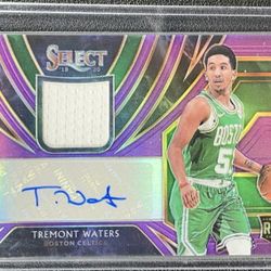 Super Nice Tremont Waters Rookie, Auto, 96/99, Jersey Card In MINT CONDITION 