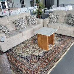 Nuevo Juego De Sala De 2🛋 Piezas  Pagó Inicial Es De $54 No Se Necesita Crédito 💳