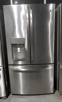 GE French Door Stainless Steel Fridge
