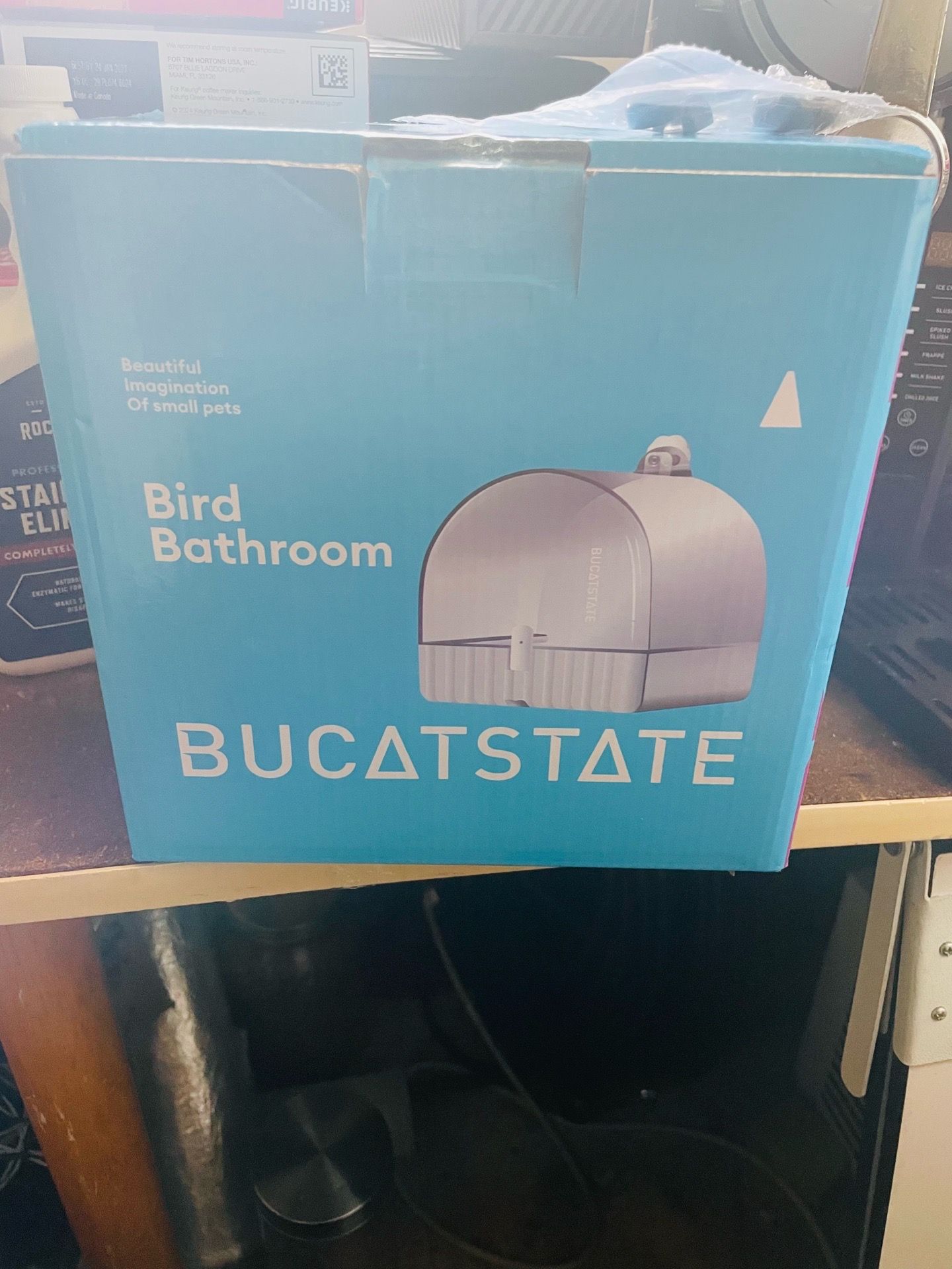 Bird bathroom