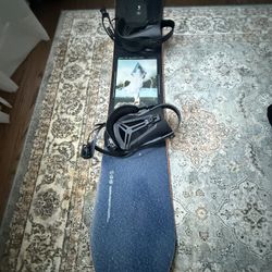 Capita Snowboard With Union Bindings 