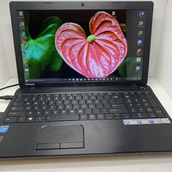 ..TOSHIBA SATELLITE…INTEL CELERON…..C55A....$ 225.00. 500 GB…..HHD...8.0 RAM . READY FOR CLASSES ON LINE OR WORK FROM HOME