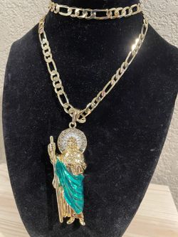 Cadena Estilo Fígaro 18k Laminado 