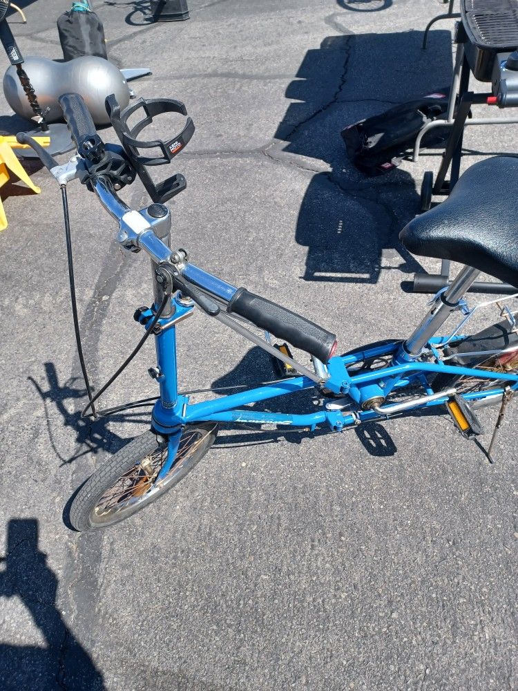 VINTAGE 80'S DAHON STOWAWAY FOLDING BICYCLE!! READY TO RIDE!! for