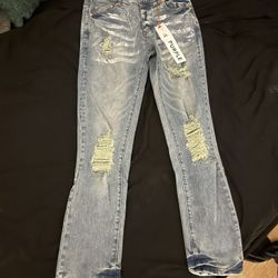 Purple Jeans Size 30